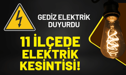 İzmir’de 4 Eylül'de 11 ilçede elektrik kesintisi!