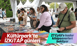 Kültürpark’ta İZKİTAP günleri: 27 Eylül'e kadar kitapseverleri bekliyor