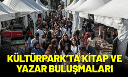 Kültürpark’ta kitap ve yazar buluşmaları sürüyor
