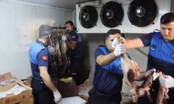 Kasapta 315 kilo bozuk et ele geçirildi