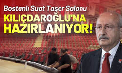 Bostanlı Suat Taşer Salonu Kılıçdaroğlu'na hazırlanıyor!