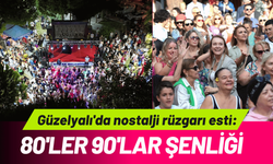 Güzelyalı'da nostalji rüzgarı esti: 80'ler 90'lar Şenliği unutulmaz anlara sahne oldu