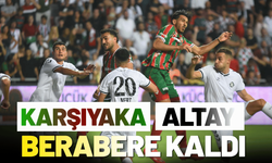 Ezeli rakip, Karşıyaka-Altay berabere kaldı