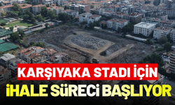 Karşıyaka stadı için ilk ihale süreci başlıyor