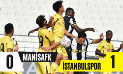 Manisa Futbol Kulübü: 0 - İstanbulspor: 1