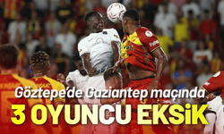 Göztepe'de 3 oyuncu forma giyemeyecek