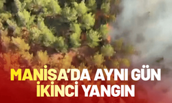 Manisa’da aynı gün ikinci orman yangını!