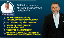 EBSO Başkan Adayı Mustafa Karabağlı'dan açıklamalar