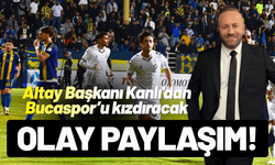 Altay Başkanı Sinan Kanlı'dan derbi sonrası olay paylaşım!