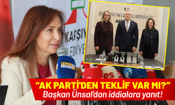 Başkan Ünsal'dan 'AK Parti' iddialarına yanıt!