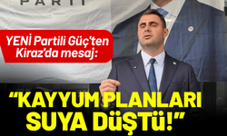 YENİ Partili Güç'ten Kiraz'da mesaj: Kayyum planları suya düştü!
