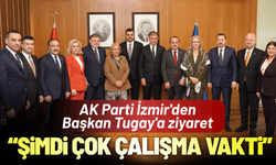 AK Parti İzmir'den Başkan Tugay'a ziyaret