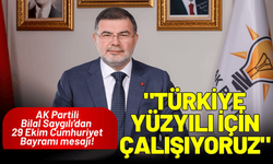 AK Partili Saygılı’dan 29 Ekim Cumhuriyet Bayramı mesajı!