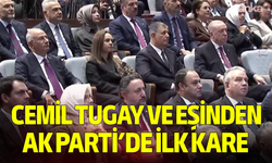 Cemil Tugay eşi Öznur Tugay'dan AK Parti'de ilk kare