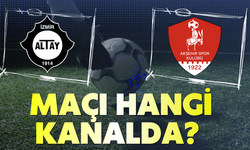 Altay-1922 Akşehir maçı hangi kanalda yayınlanacak?