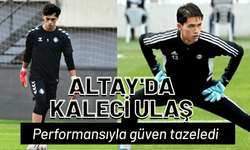 Altay'da kaleci Ulaş, performansıyla güven tazeledi