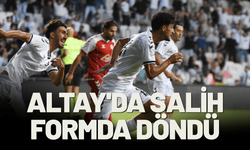 Altay'da Salih formda döndü