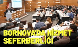 Bornova'da hizmet seferberliği