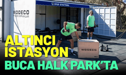 İzmir’de spor salonu açık havaya taşındı: Altıncı istasyon Buca Halk Park’ta