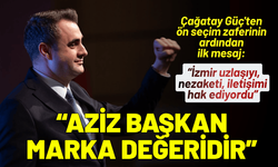 Çağatay Güç'ten zaferin ardından ilk mesaj: Aziz Başkan bir marka değeridir