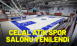 Celal Atik Spor Salonu yenilendi
