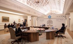 Emine Erdoğan, lider eşleriyle bir araya geldi