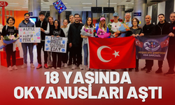 18 yaşında okyanusları aşan Eda, İzmir'e döndü