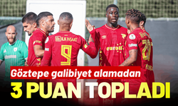 Göztepe galibiyet alamadan 3 puan topladı