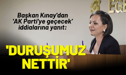 Başkan Kınay'dan 'AK Parti'ye geçecek' iddialarına yanıt: 'Duruşumuz nettir'