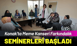 Konak'ta Meme Kanseri Farkındalık Seminerleri başladı