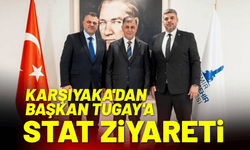 Karşıyaka'dan Başkan Tugay'a stat ziyareti