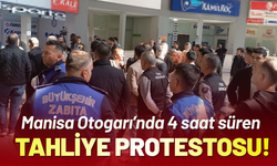 Manisa Otogarı’nda tahliye protestosu!