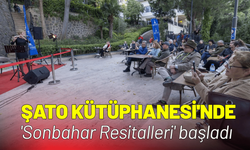 Şato Kütüphanesi'nde 'Sonbahar Resitalleri' başladı