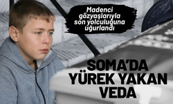Soma’da yürek yakan veda: Madenci gözyaşlarıyla son yolculuğuna uğurlandı