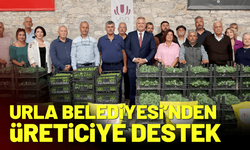 Urla Belediyesi’nden üreticiye fide, tohum, eğitim ve gübre desteği