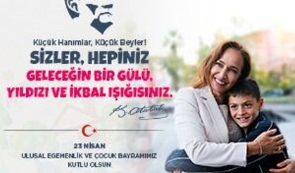 Karşıyaka Belediyesi 23 Nisan mesajı