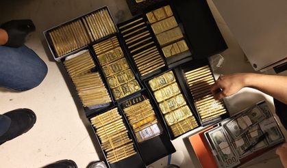 Alihan Kuriş suç örgütüne yönelik soruşturma: 200 kilo altın ele geçirildi