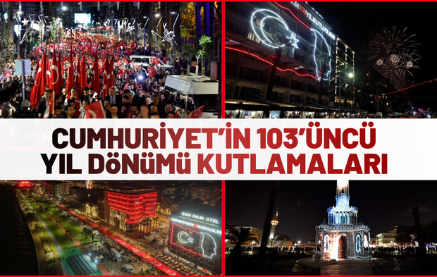 Cumhuriyet’in 103’üncü yıl dönümü kutlamaları