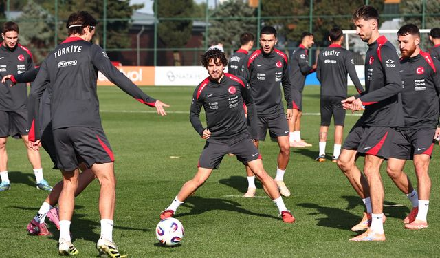 A Milli Futbol Takımı, İspanya maçına hazır