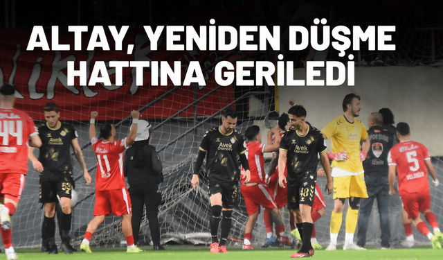Altay, yeniden düşme hattına geriledi