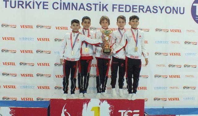 Şavkar SPK, cimnastikte zirvede