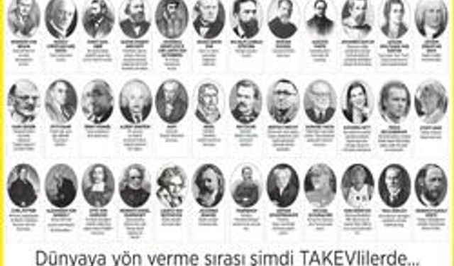 Dünyaya yön verme sırası şimdi TAKEV'lilerde...