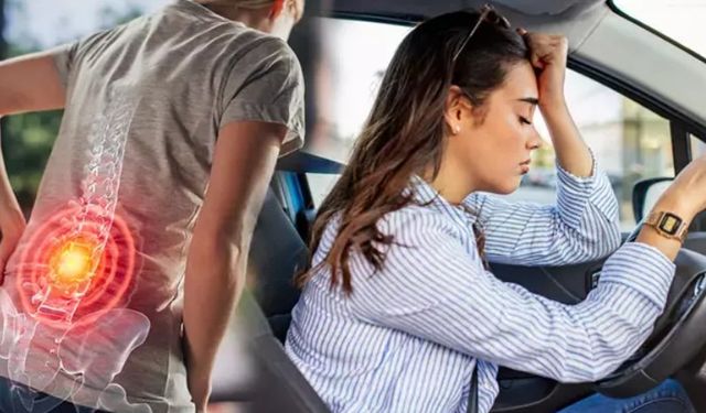 Araba sürdükçe kaskatı oluyor... Dayanılmaz sırt ağrılarına son!