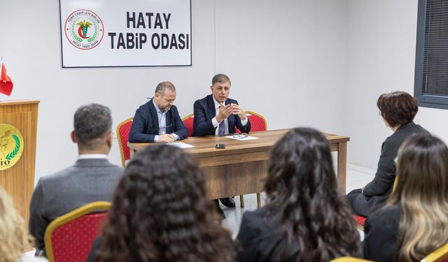 Başkan Tugay'dan öneri: Türkiye Sağlıklı Kentler Birliği'ni Hatay'da toplayalım