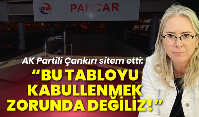 AK Partili Çankırı sitem etti: Bu tabloyu kabullenmek zorunda değiliz!