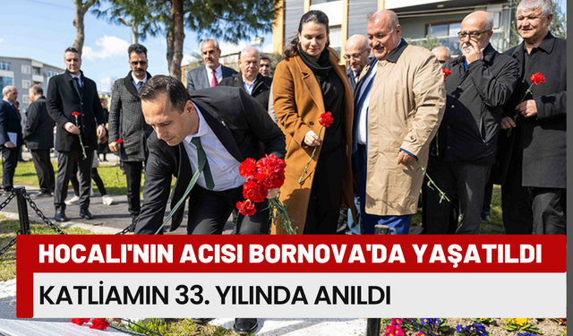 Hocalı'nın Acısı Bornova'da Yaşatıldı