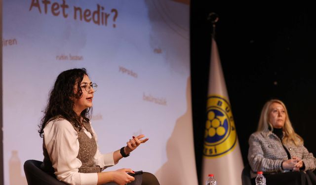 Buca'da geleceğin psikologlarına "afet" semineri