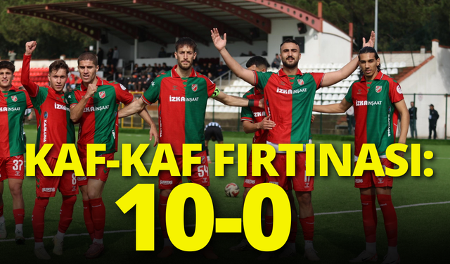 Kaf-Kaf fırtınası: Türk futbolunda yeni gol rekoru