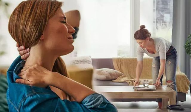 Ev işleri, sinir sıkışması sebebi! Güç kaybı başladıysa geç kalmayın