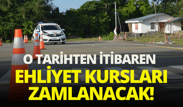Yakıt zamları ehliyet fiyatlarına yansıyacak!